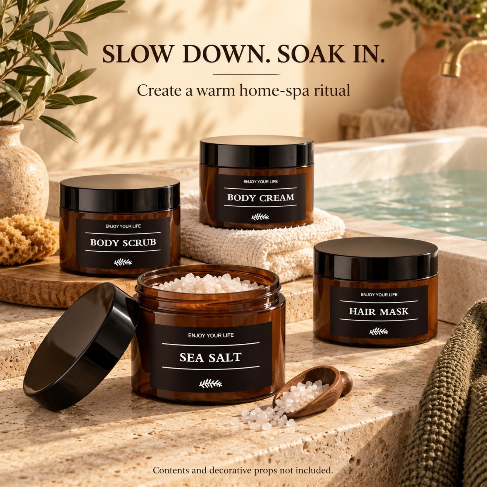 Bathroom Storage Jars with Lab - Bath Salts review and price