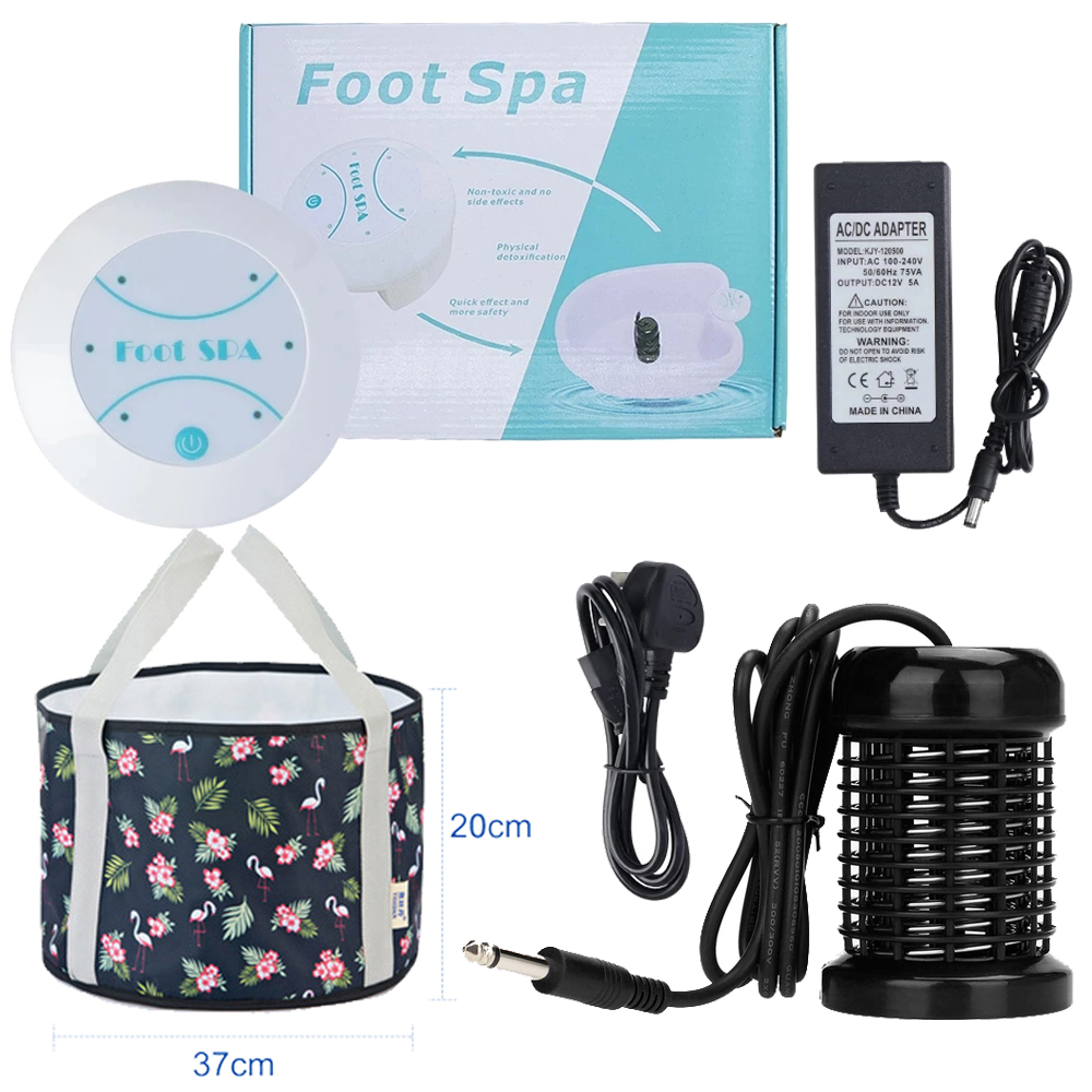 Foot Detox Ionic Spa Massager  - Bath Salts review and price
